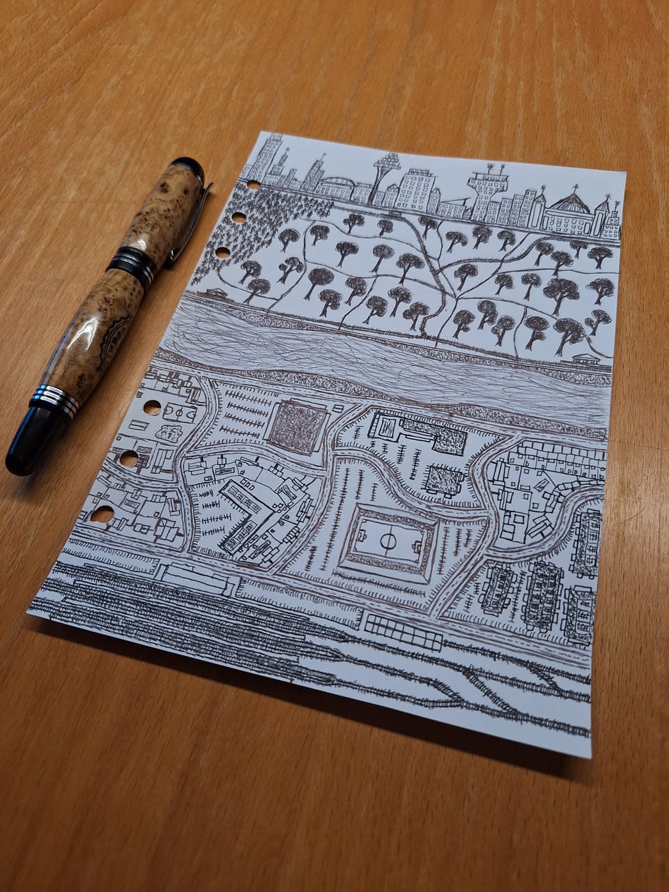 Why did we stop drawing? I'm going to start again.